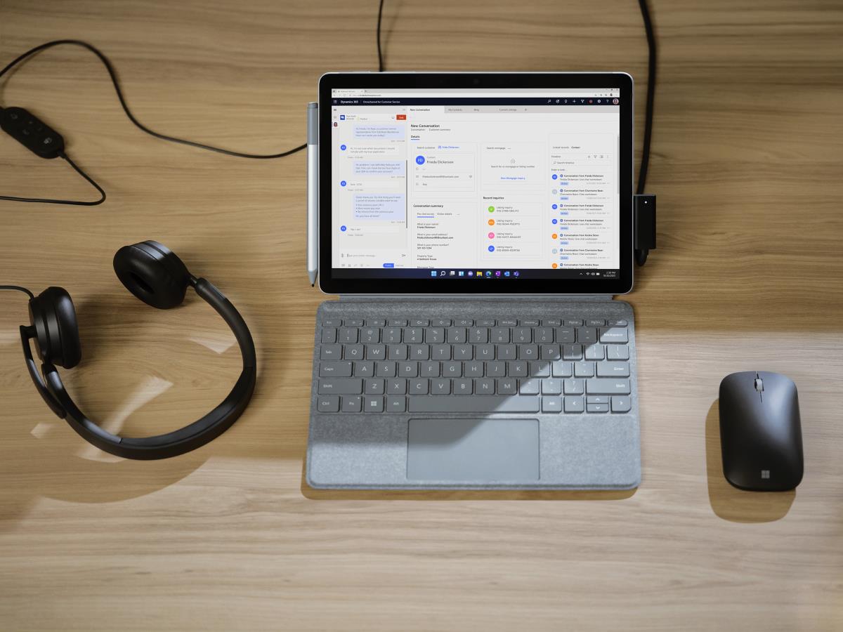 Surface Modern USB Headset - Black - USB Type A