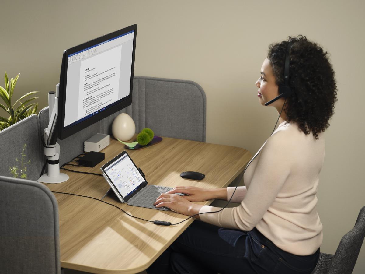 Surface Modern USB Headset - Black - USB Type A