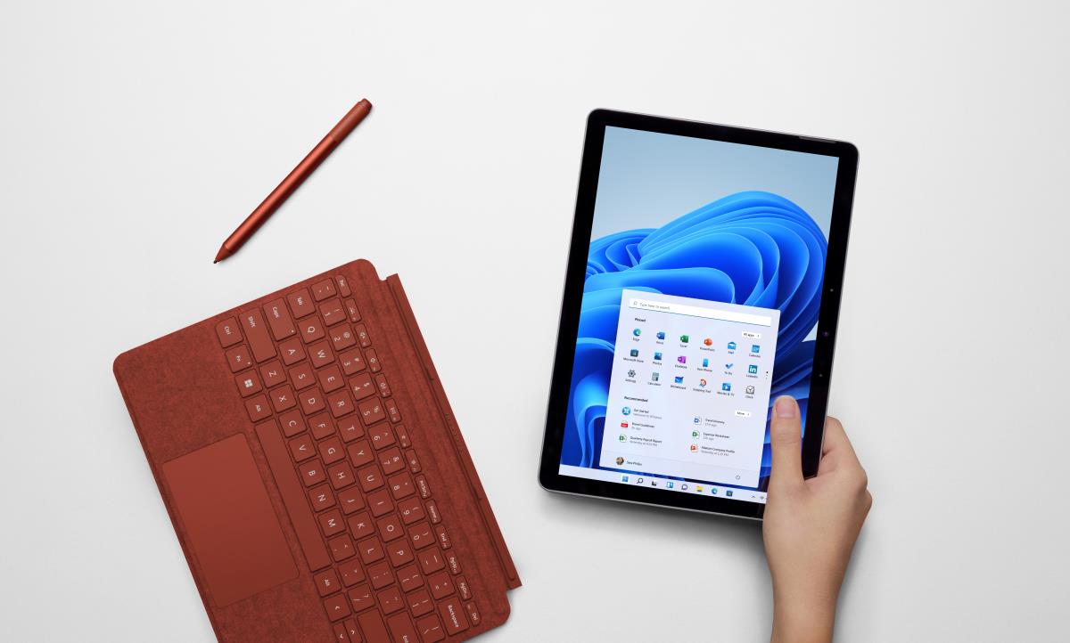 Surface Go 3 - 10.5in - Core i3-10100y - 8GB Ram - 128GB SSD - Win10 Pro - Platinum - Uhd Graphics 615
