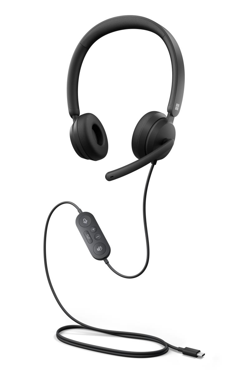 Modern USB-c Headset For Business - Black