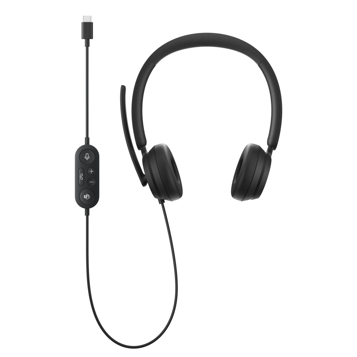 Modern USB-c Headset For Business - Black