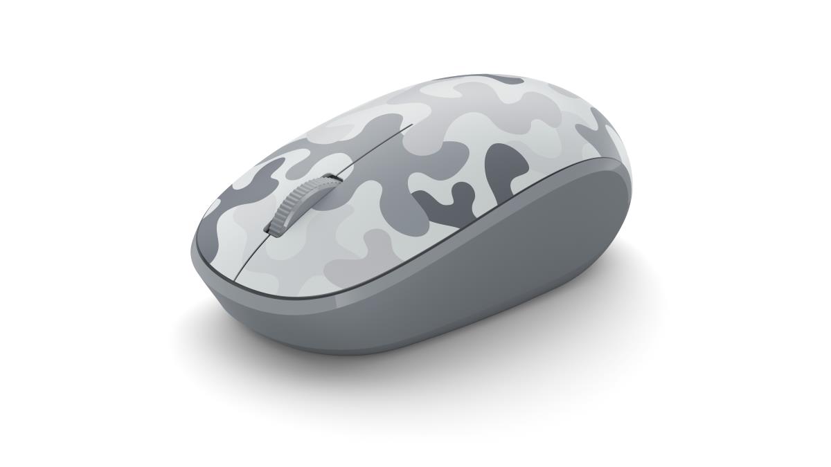 Bluetooth Mouse Camo Special Edition White