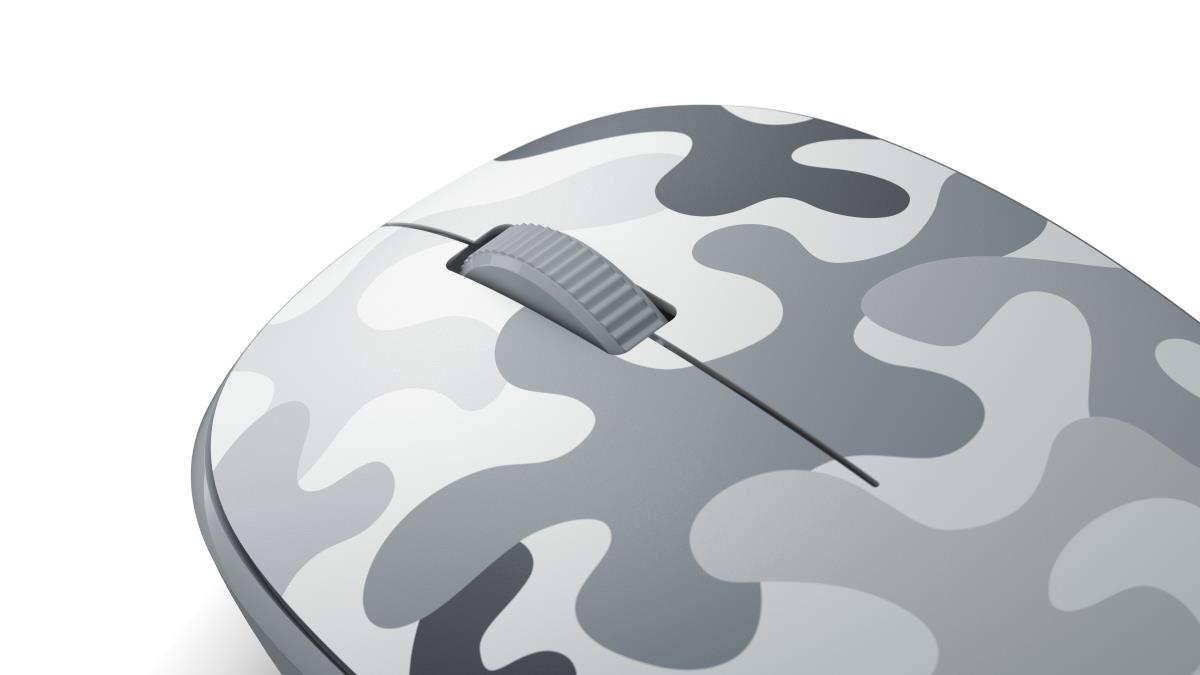 Bluetooth Mouse Camo Special Edition White