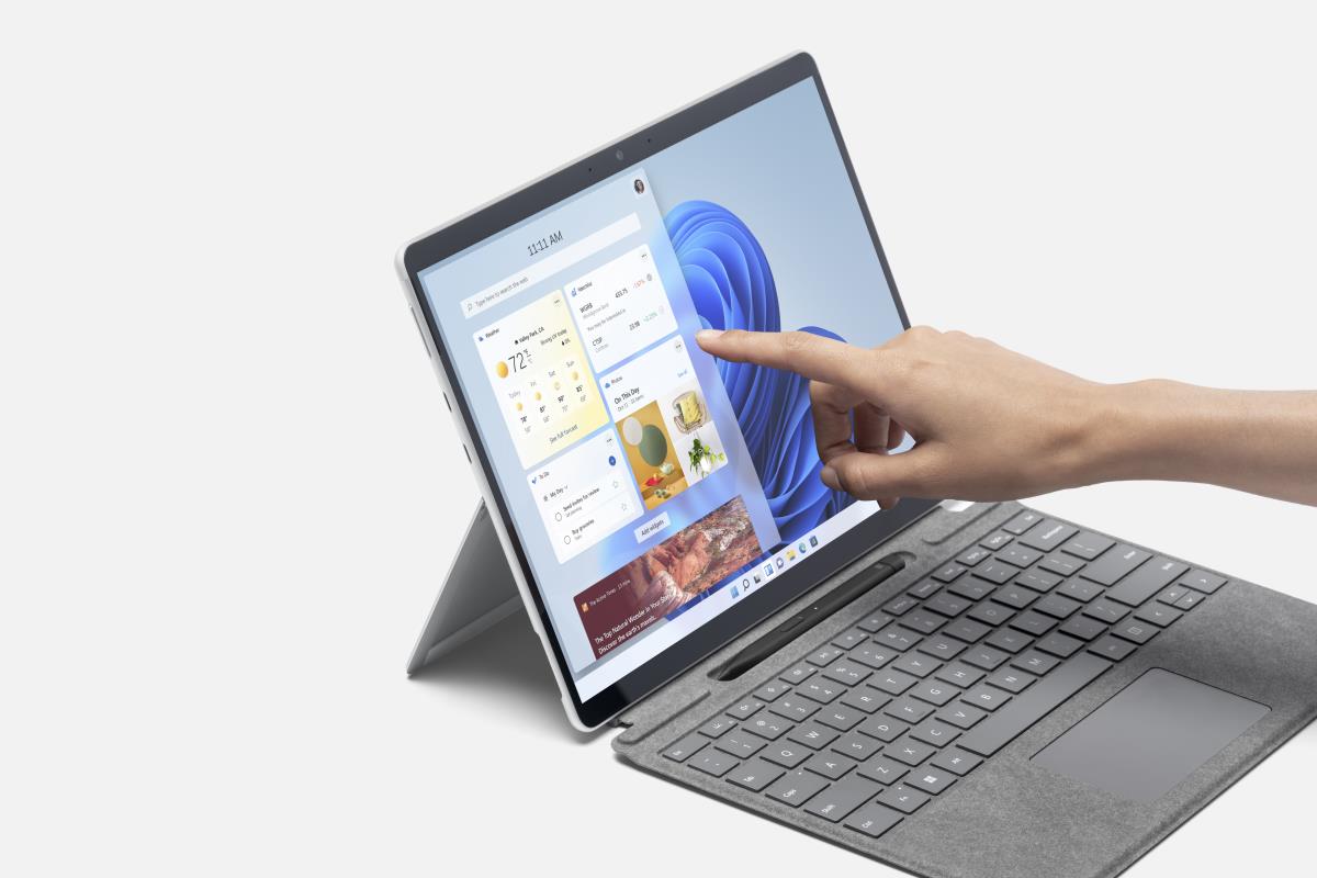 Surface Pro Signature Keyboard With Slim Pen 2 - Ice Blue - Azerty Belgian