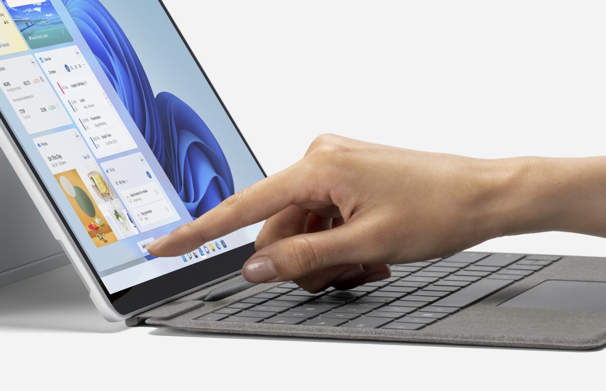 Surface Pro Signature Keyboard With Slim Pen 2 - Platinum - Azerty Belgian