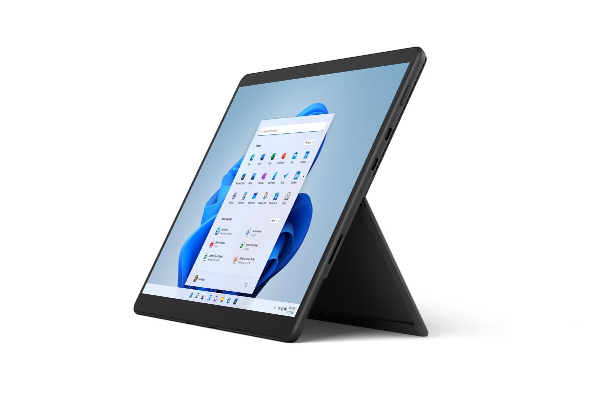 Surface Pro 8 - 13in - i5 1145g7 - 8GB Ram - 256GB SSD - Win10 Pro - Graphite - Iris Xe Graphics - At/be/fr/de/