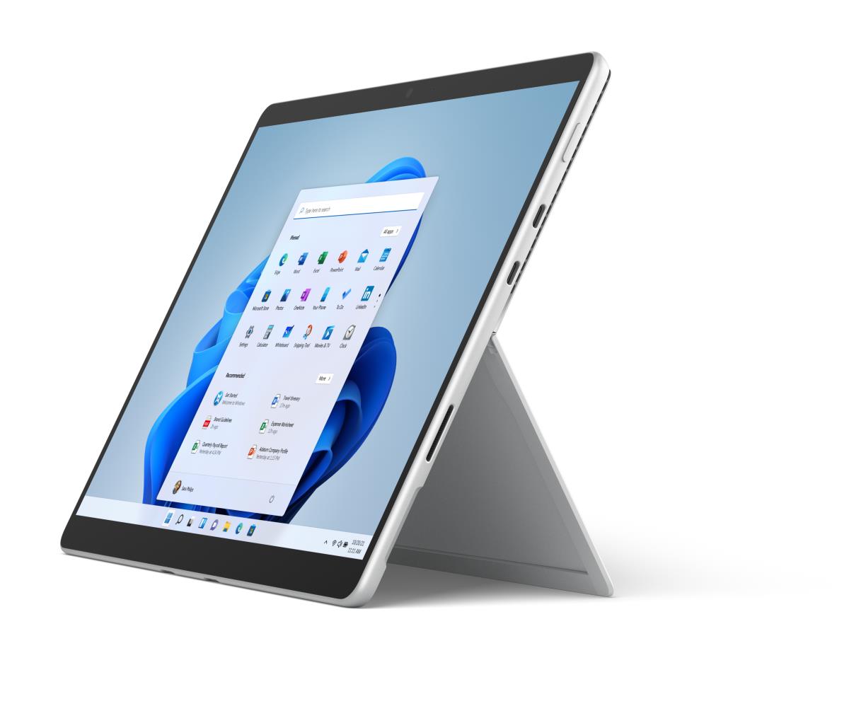 Surface Pro 8 - 13in Touchscreen - i7 1185g7 - 16GB Ram - 1TB SSD - Win11 Pro - Platinum - Iris Xe Graphics - At/be/fr