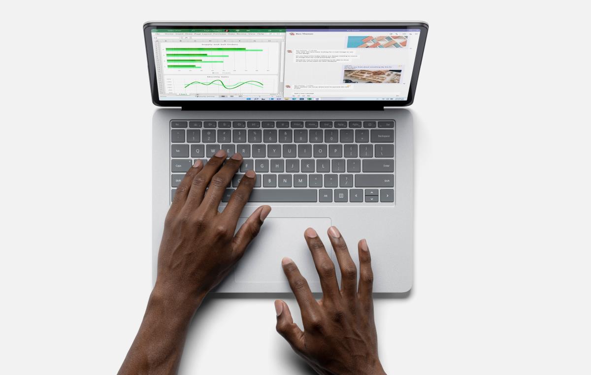Surface Laptop Studio - 14.4in Touchscreen - i7 11370h - 16GB Ram - 512GB SSD - Win10 Pro - Platinum - Qwerty Int'l - GeForce Rtx 3050 Ti