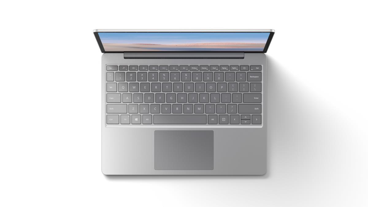 Surface Laptop Go - 12.4in - i5 1035g1 - 8GB Ram - 128GB SSD - Win10 Pro - Platinum - Edu Qwertzu Swiss-lux