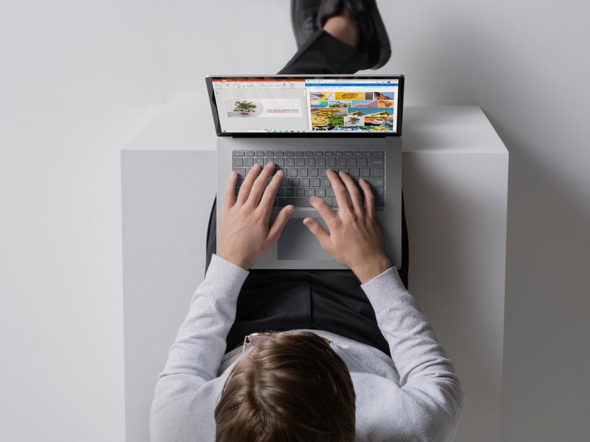 Surface Laptop 4 - 15in - i7 1185g7 - 8GB Ram - 256GB SSD - Win11 Pro - Platinum - Azerty Belgian - Iris Xe Graphics