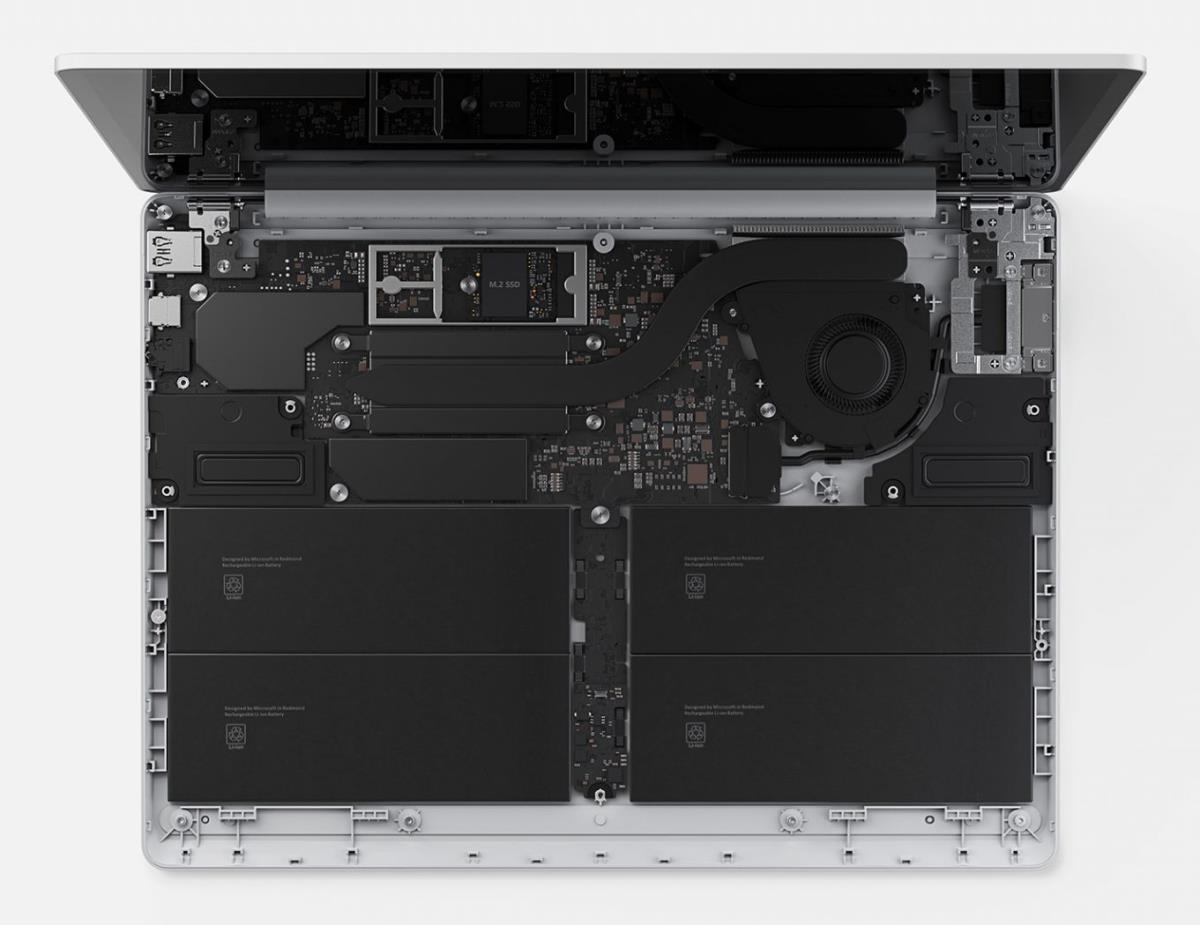 Surface Laptop Go 2 - 12.4in Touchscreen - i5 1135g7 - 8GB Ram - 256GB SSD - Win11 Pro - Platinum - Azerty Belgian - Iris Xe Graphics