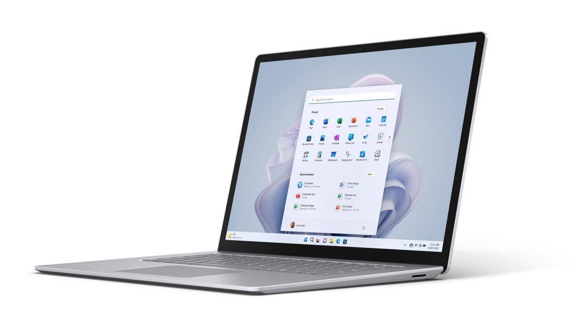 Surface Laptop 5 - 15in Touchscreen - i7 1265u - 16GB Ram - 512GB SSD - Win11 Pro - Platinum - Qwertzu Swiss-lux - Iris Xe Graphics