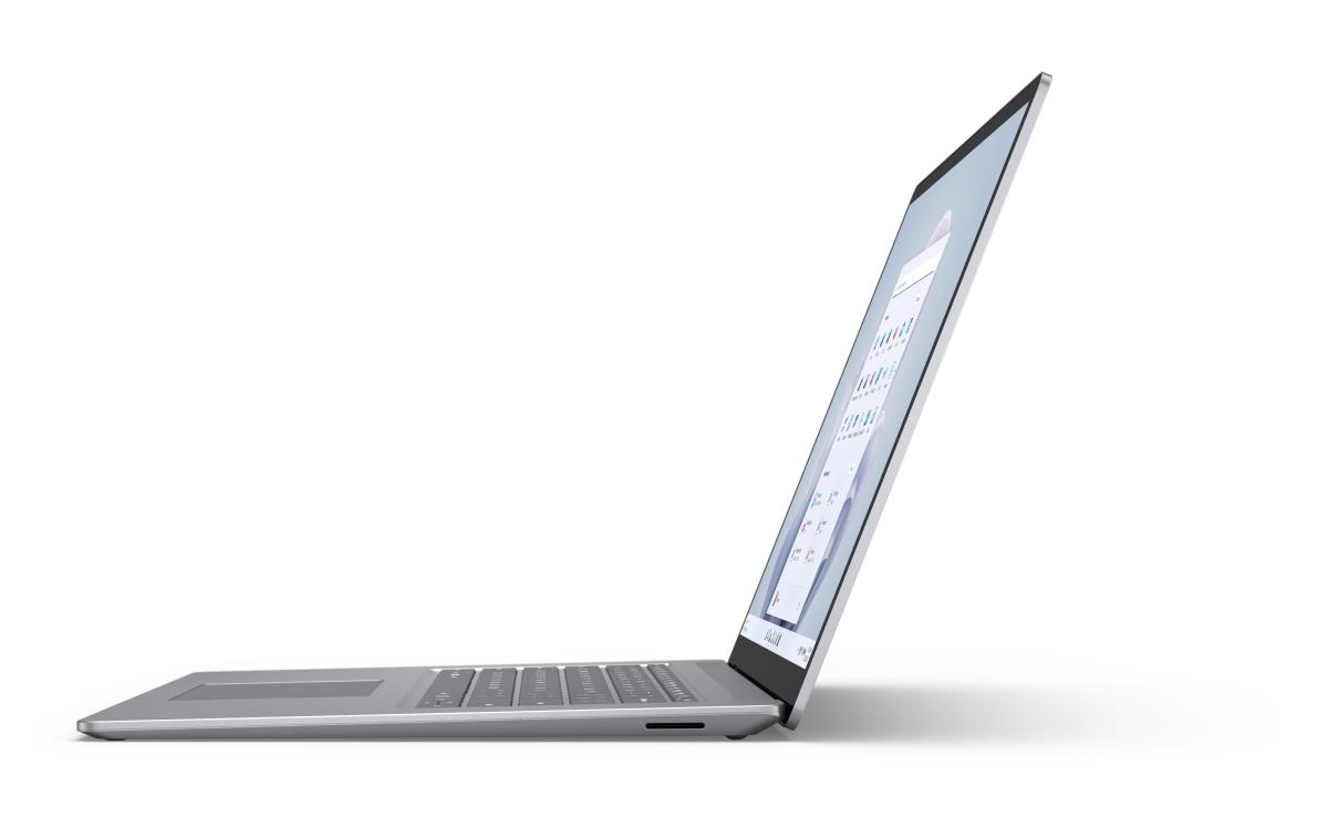 Surface Laptop 5 - 15in Touchscreen - i7 1265u - 8GB Ram - 256GB SSD - Win10 Pro - Platinum - Qwertzu Swiss-lux - Iris Xe Graphics