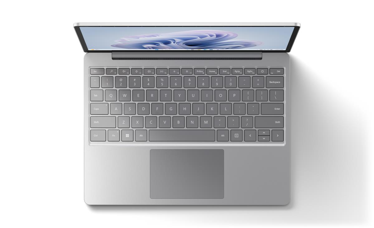 Surface Laptop Go 3 - 12.4in Touchscreen - i5 1235u - 8GB Ram - 256GB SSD - Win10 Pro - Platinum - Qwertzu Swiss-lux - Iris Xe Graphics