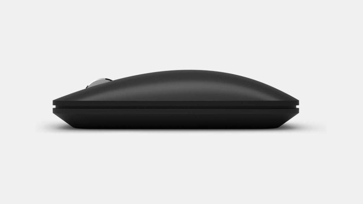 Modern Mobile Mouse Bluetooth Black