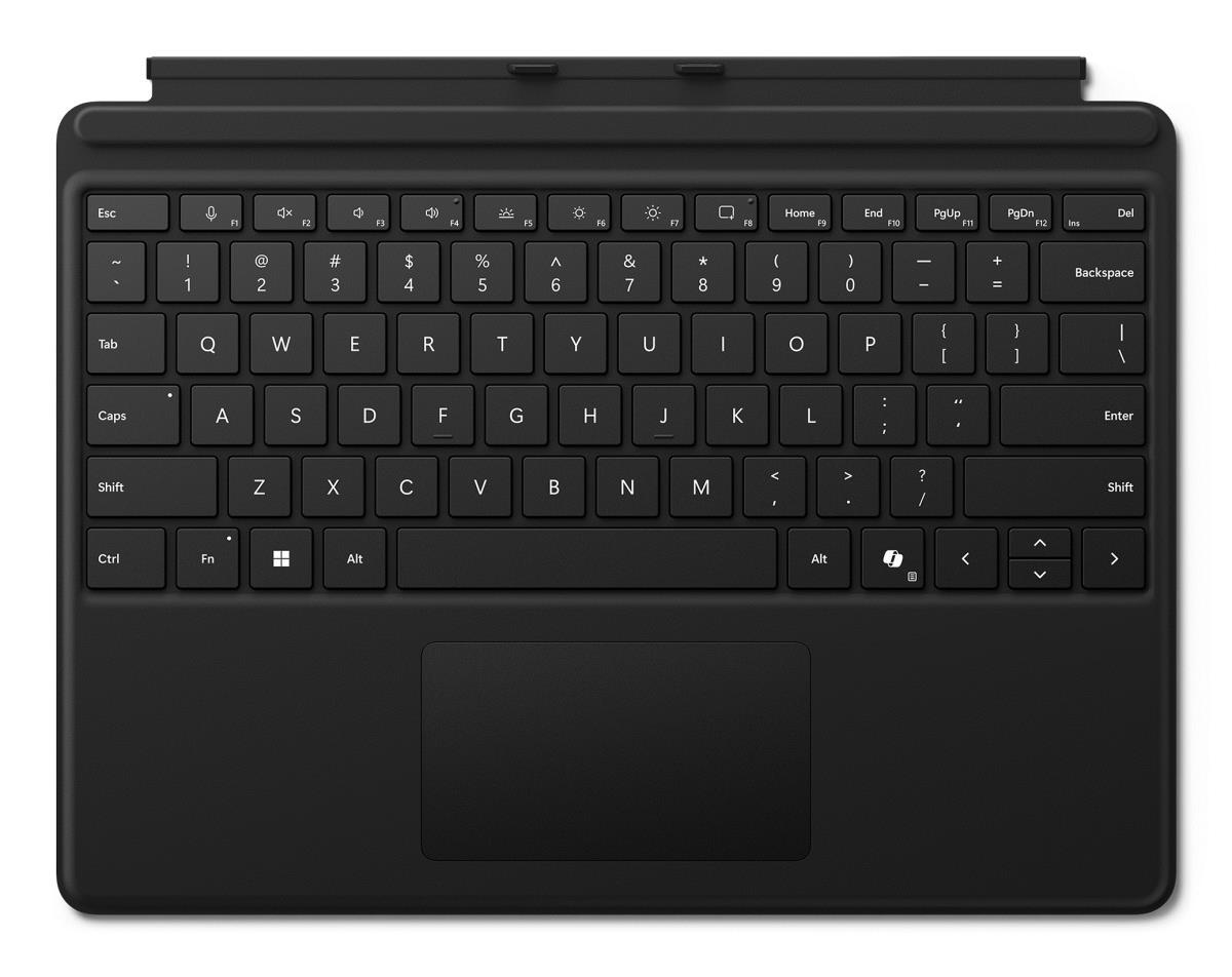 Surface Keyboard Copilot - Black - Qwertzu Swiss-lux