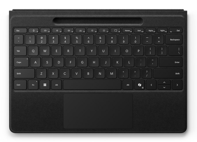Surface Pro Flex Keyboard - Black - Azerty Belgian