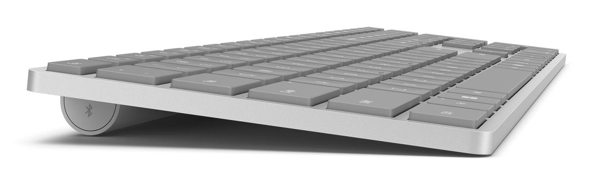 Surface Keyboard Gen2 - Copilot - Wireless Bluetooth - Gray - Azerty Belgian