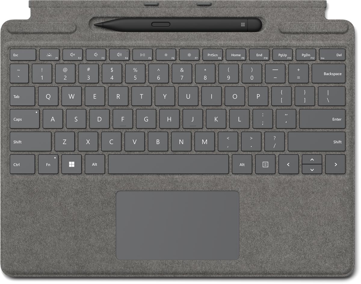 Surface Pro Keyboard With Slim Pen - Platinum - Italian - With Copilot Button