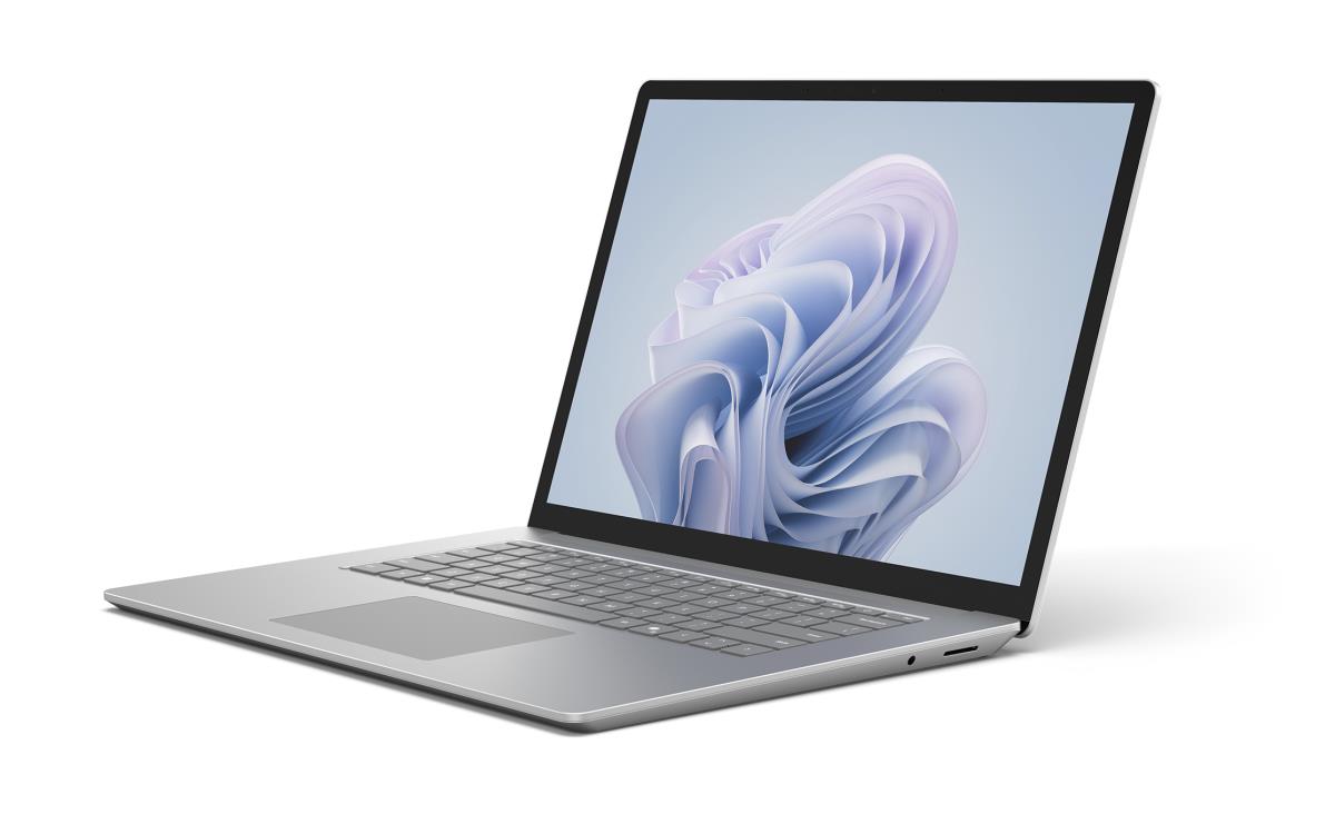 Surface Laptop 6 - 15in Touchscreen - Core Ultra 7 165h - 32GB Ram - 512GB SSD - Win11 Pro - Platinum - Qwertzu German - Intel Arc Graphics