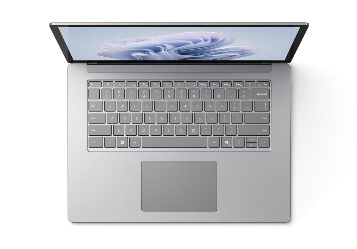 Surface Laptop 6 - 15in Touchscreen - Core Ultra 7 165h - 32GB Ram - 512GB SSD - Win11 Pro - Platinum - Qwertzu German - Intel Arc Graphics