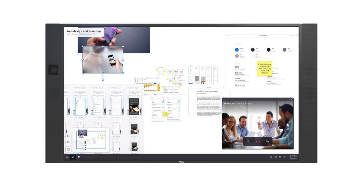 Large Format Display - Infinityboard  - 75in - 3840 X 2160 (uhd) - 2.1 W/o Ops