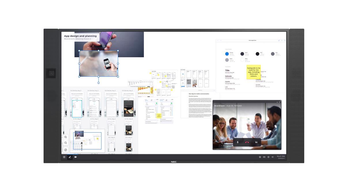 Large Format Display - Infinityboard  - 86in - 3840 X 2160 (uhd) - 2.1