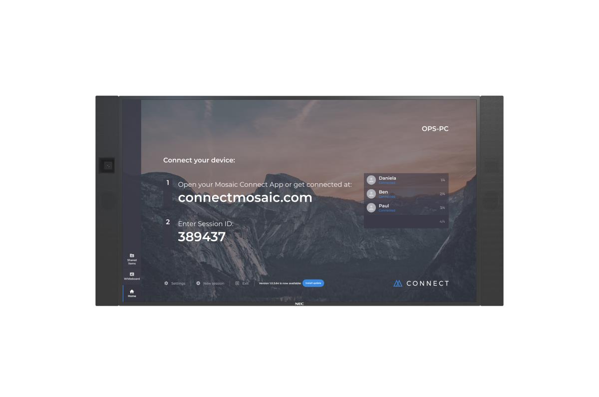 Large Format Display - Infinityboard  - 86in - 3840 X 2160 (uhd) - 2.1