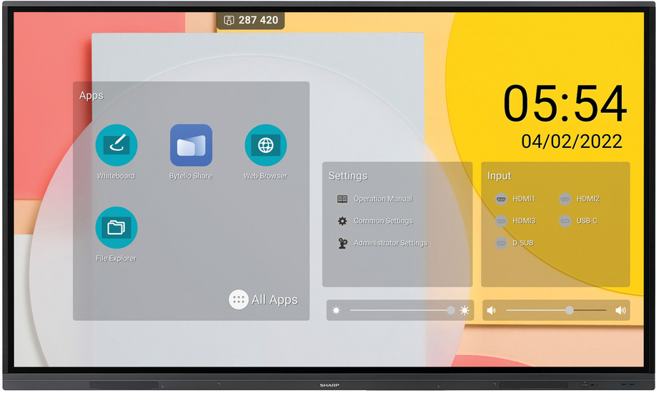 Large Format Display - Pnl652b - 65in - 3840x2160 (4k/ Uhd)