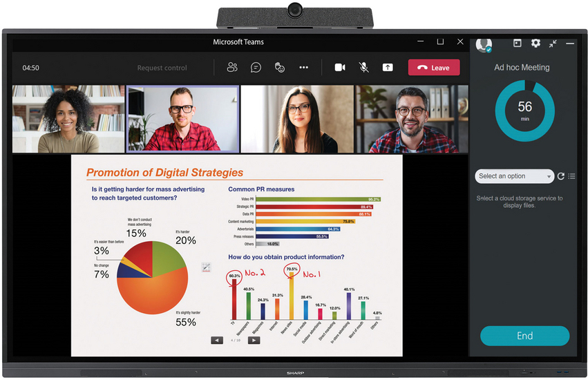 Large Format Display - Pnl652b - 65in - 3840x2160 (4k/ Uhd)