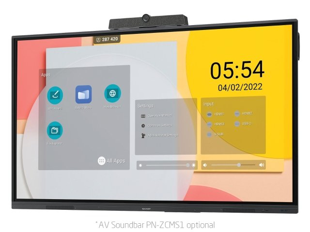 Large Format Display - Pnl752b - 75in - 3840x2160 (4k/ Uhd) - Black
