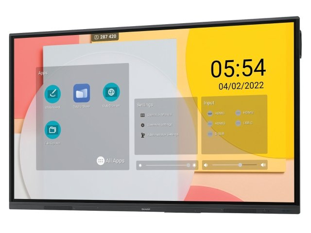 Large Format Display - Pnl752b - 75in - 3840x2160 (4k/ Uhd) - Black