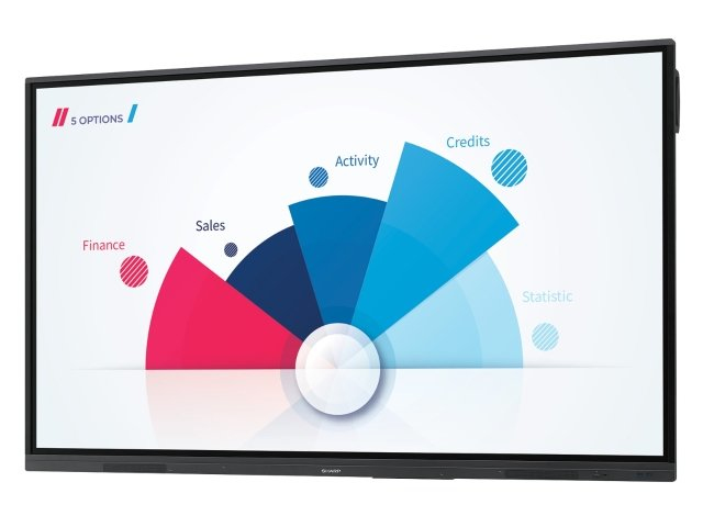 Large Format Display - Pnl752b - 75in - 3840x2160 (4k/ Uhd) - Black