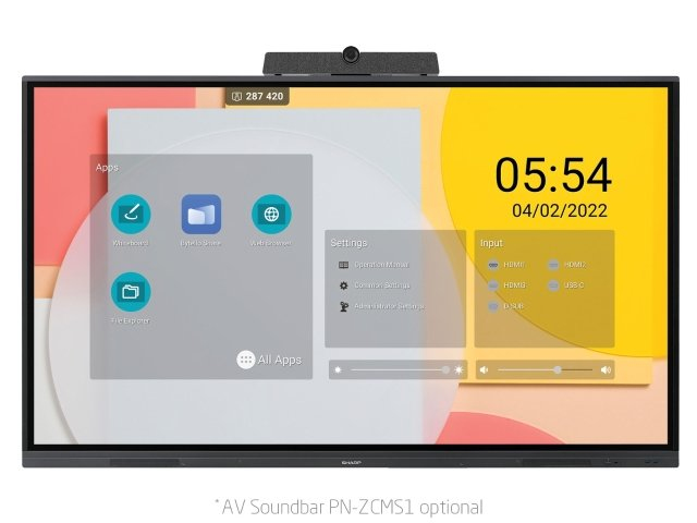 Large Format Display - Pnl752b - 75in - 3840x2160 (4k/ Uhd) - Black