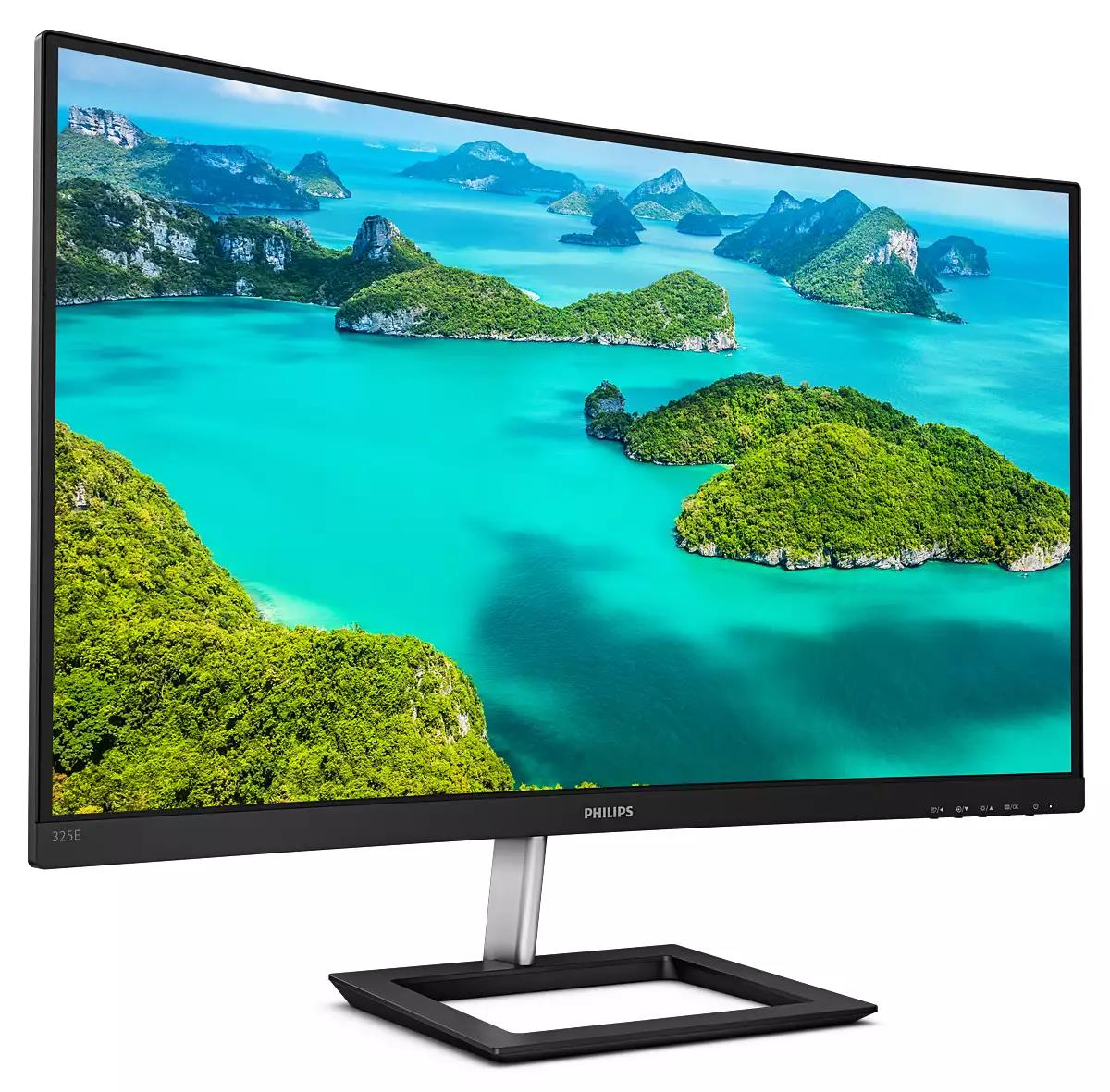Desktop Monitor Curved - 325e1c - 32in - 2560 X 1440 - Uhd