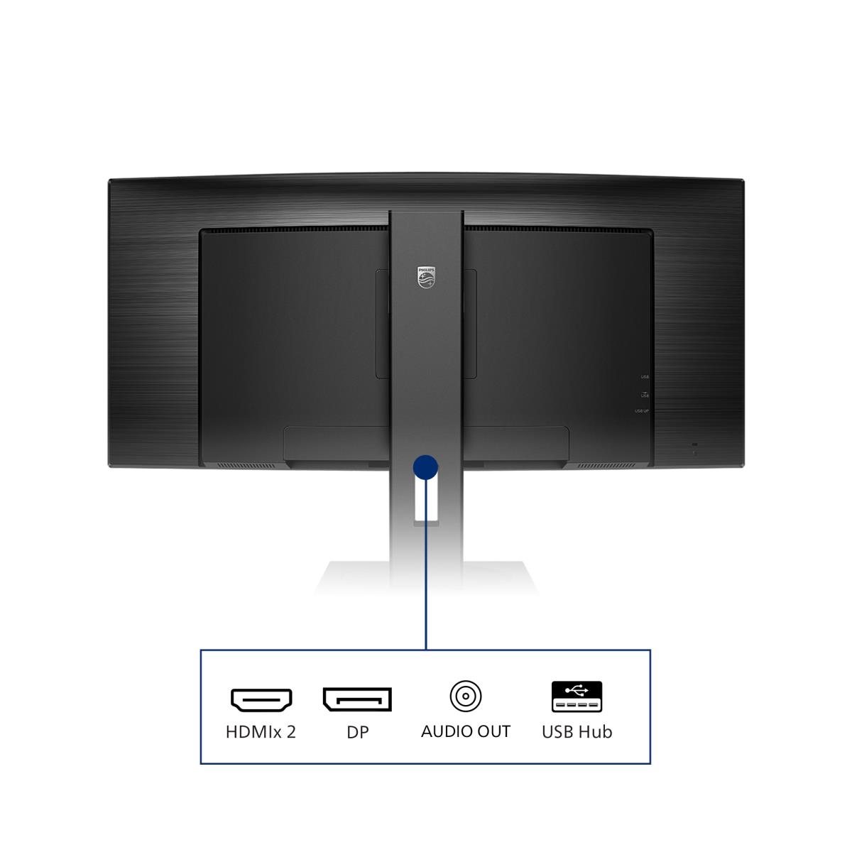 Curved Monitor - 345b1c - 34in - 3440x1440 - W-led Wqhd