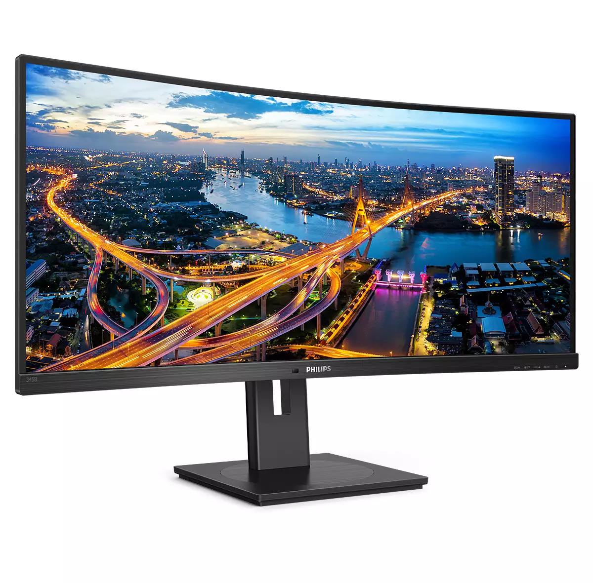 Curved Monitor - 345b1c - 34in - 3440x1440 - W-led Wqhd