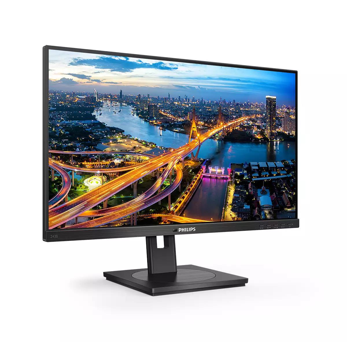 Desktop USB-c Monitor - 243b1 - 24in IPS - Fhd 1920x1080