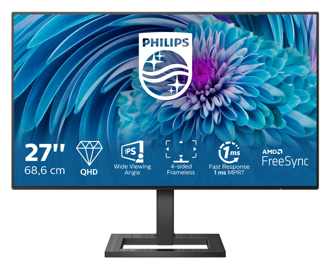Desktop Monitor - 275e2fae - 27in - 2560 X 1440