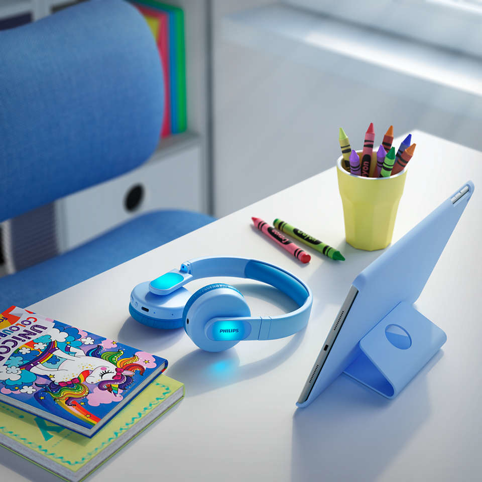 Headset - Tak4206bl - Stereo - Wireless For Kids - Blue