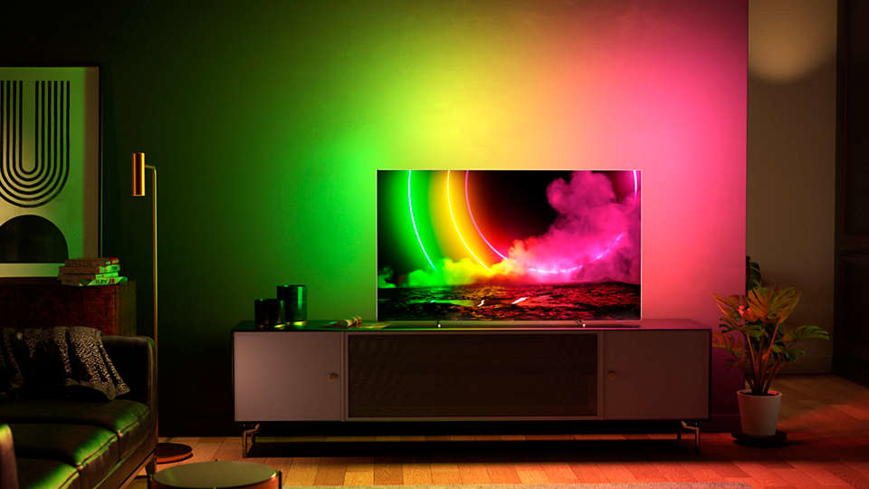 Smart Tv 77in 77oled806 LED 4k Uhd 4 Sided Ambilight