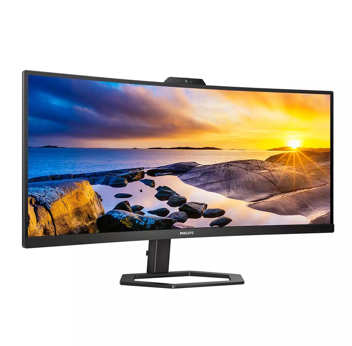 Desktop USB-c Monitor - 34e1c5600he - 34in - 3440x1440 - Wqhd With Windows Hello Webcam