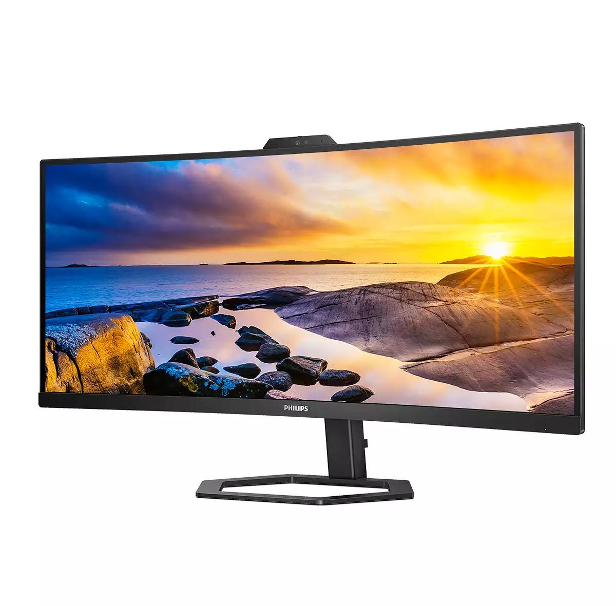 Desktop USB-c Monitor - 34e1c5600he - 34in - 3440x1440 - Wqhd With Windows Hello Webcam