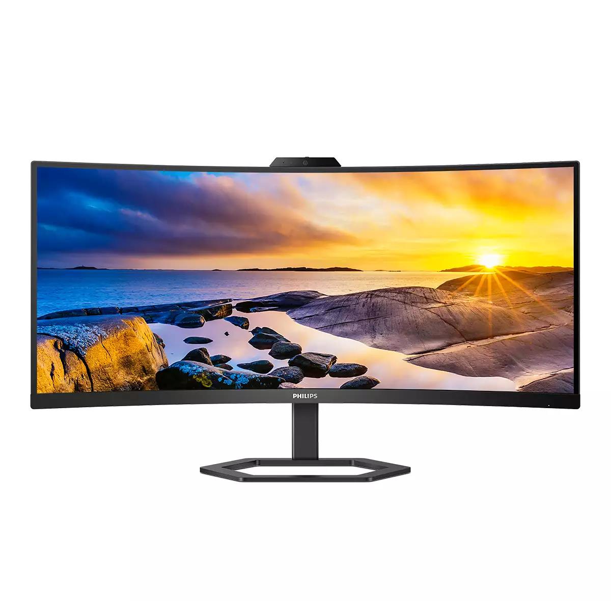 Desktop USB-c Monitor - 34e1c5600he - 34in - 3440x1440 - Wqhd With Windows Hello Webcam