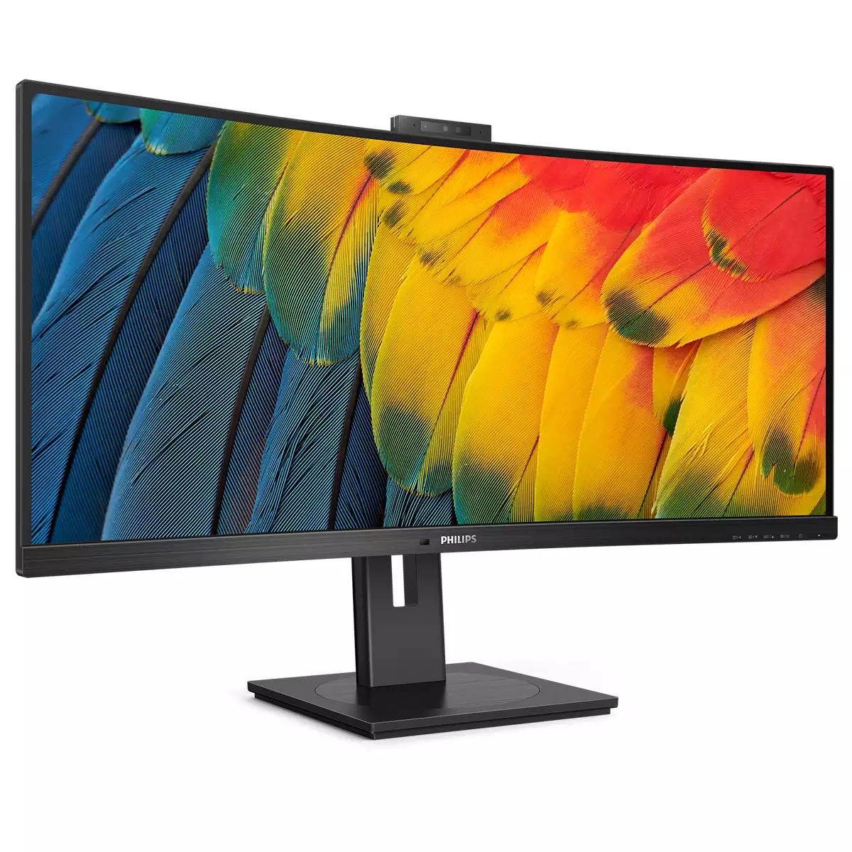 Desktop USB-c Curved Monitor - 34b1u5600ch - 34in - 3440x1440 - With Built-in Webcam