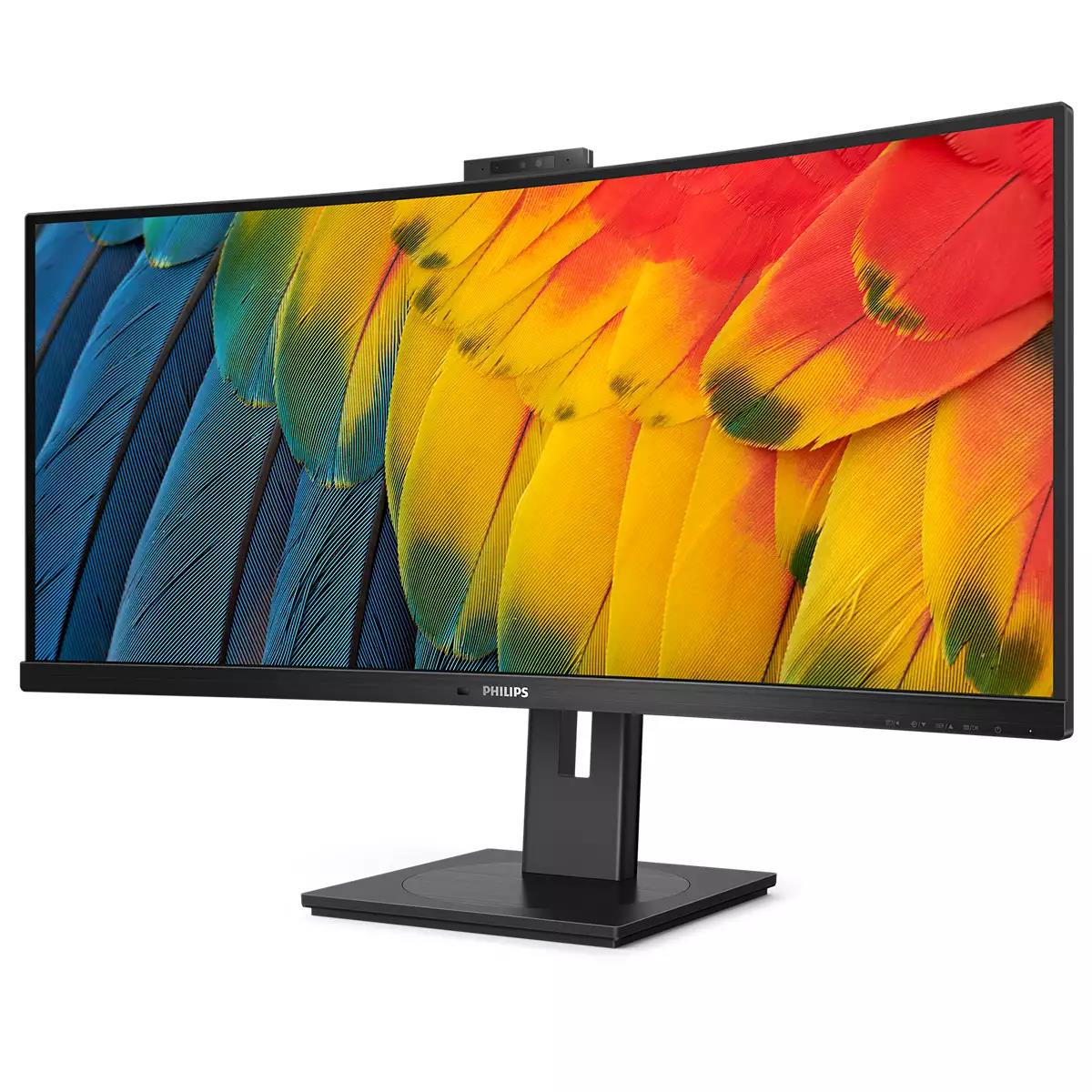 Desktop USB-c Curved Monitor - 34b1u5600ch - 34in - 3440x1440 - With Built-in Webcam