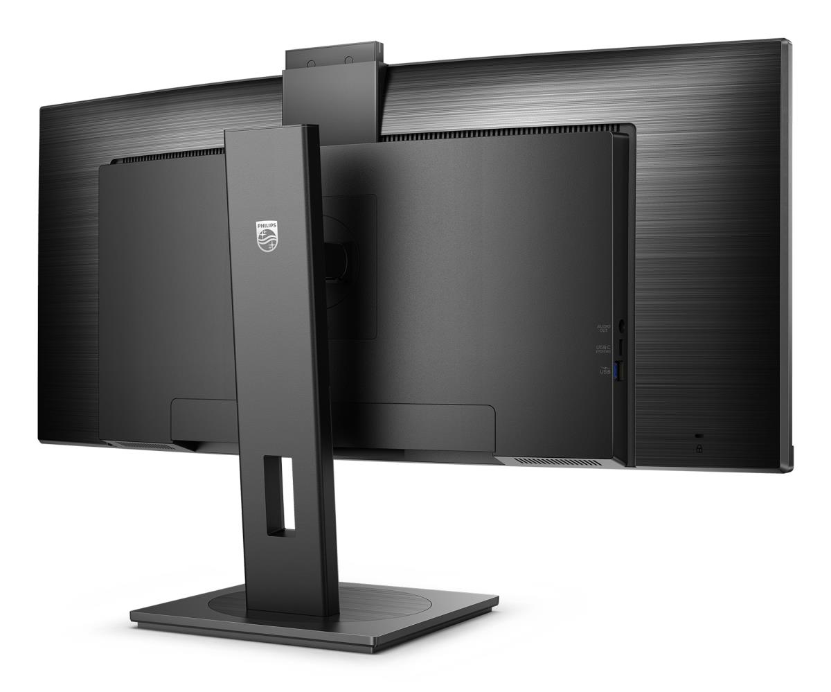 Desktop USB-c Curved Monitor - 34b1u5600ch - 34in - 3440x1440 - With Built-in Webcam