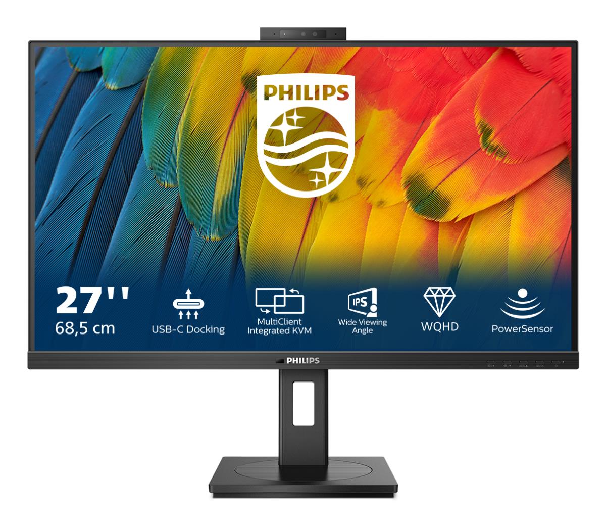Desktop USB-c Monitor - 27b1u5601h - 27in - 2560x1440 - Quad Hd With Built-in Webcam
