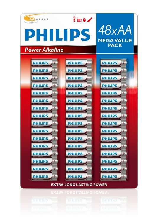 Power Alkaline Aa 48-pack