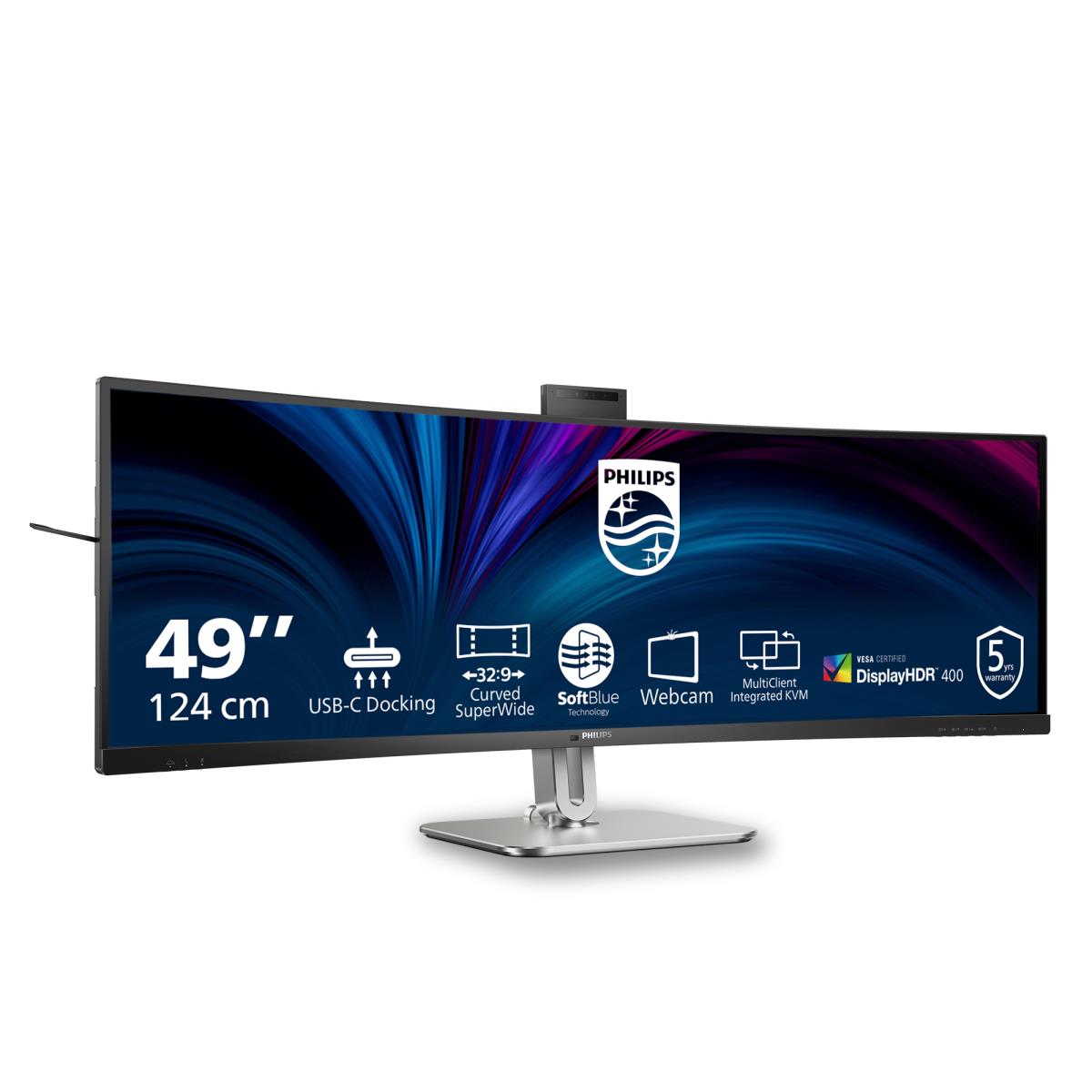 Curved USB-c Monitor - 49b2u6900ch - 49in - 5120 X 1440 - 32:9 Superwide Curved